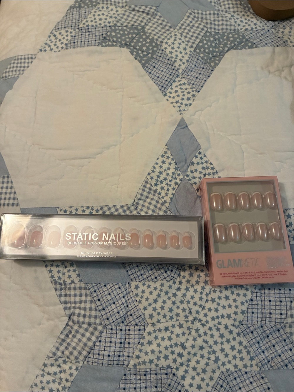 Static Nails Nude Pink Reusable Press-On Set